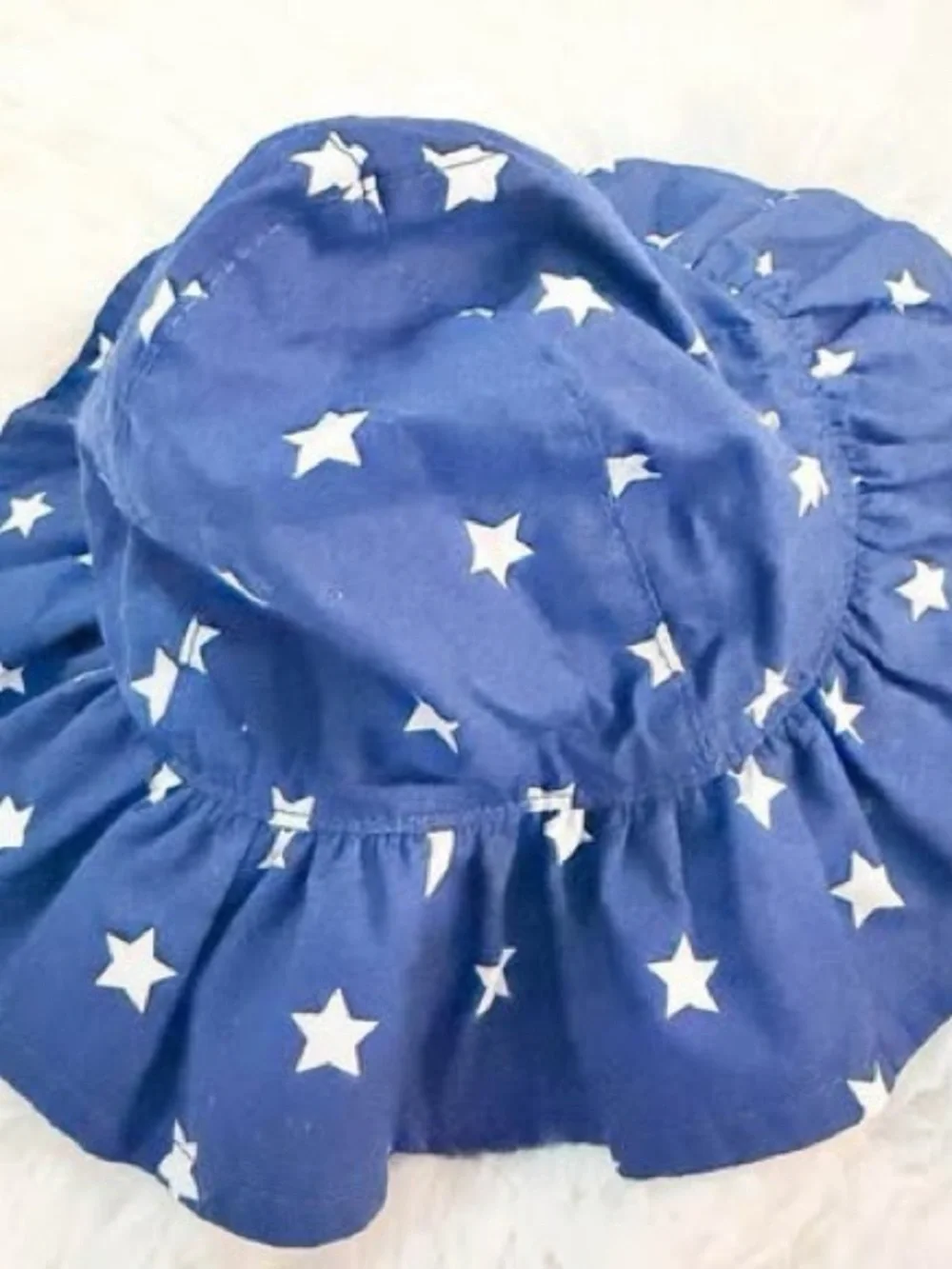 Carter’s Blue Star Baby Sun Hat 0-3M Bucket Hat